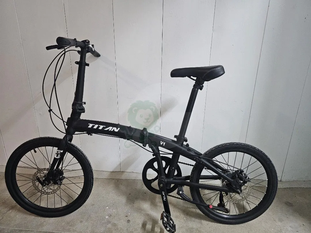 Titan V1 7-Speed Folding Bicycle